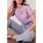 T - shirt hello lavande