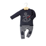 T - shirt et legging auri bleu marine - terre de marins