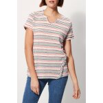 T - shirt en lin azzura blanc et vert