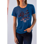 T - shirt en lin bleu roi - ikks women T - shirt en lin bleu roi - ikks women