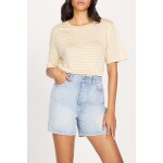 T - shirt en lin lino ecru chin� et beige chin�