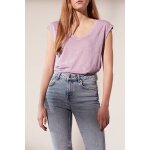T - shirt en lin sonia lavande