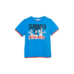 T - shirt mickey disney bleu roi