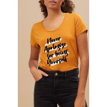 T - shirt moutarde - ikks women T - shirt moutarde - ikks women