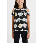 T - shirt noir et blanc