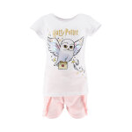 T - shirt et short harry potter blanc et rose clair T - shirt et short harry potter blanc et rose clair