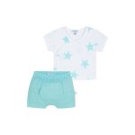T - shirt et short turquoise - absorba