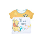 T - shirt tigrou et winnie winnie l'ourson disney - blanc et jaune