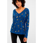 T - shirt trompe - l??il bleu roi