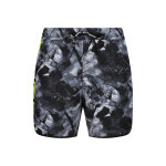 Short de bain noir et gris