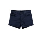 Short en jean cali palm bleu marine
