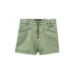 Short en jean kaki - ikks junior