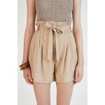 Short taille haute beryl beige