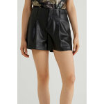 Short taille haute noir