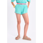 Short taille haute vert clair