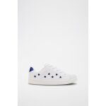Sneakers en cuir blanc