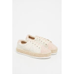 Sneakers avec semelle en corde