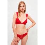Soutien - gorge et culotte rouge