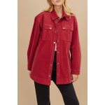 Surchemise en velours vieux rose - icode