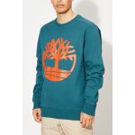 Sweat bleu pétrole et orange Sweat bleu pétrole et orange