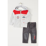 Sweat et jean gris