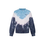 Sweat tie and dye tracy bleu et blanc