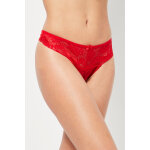 Tanga en dentelle et mesh Tanga en dentelle et mesh