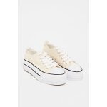 Tennis plateformes en toile