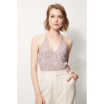 Top dcollet  sequins
