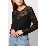 Top avec dentelle et liens  nouer
