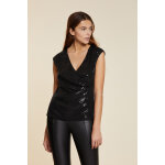 Top drap� nouma noir