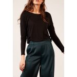 Top en lin luigi ml noir