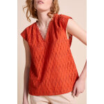 Top orange fonc - one step femme