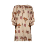 Tunique en coton biologique merci long - beige Tunique en coton biologique merci long - beige