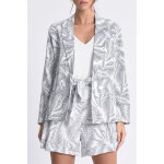 Veste blanc et bleu marine