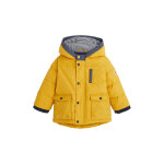 Veste  capuche jaune - obabi