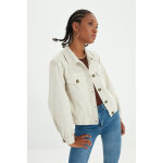 Veste courte boutonne
