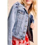 Veste en jean bleu - one step femme