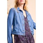 Veste en jean bleu - one step femme