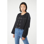 Veste en jean noir