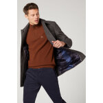 Veste en laine et cachemire gris foncé chiné Veste en laine et cachemire gris foncé chiné