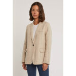 Veste en laine snake beige