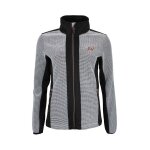Veste polaire adagio noir et blanc