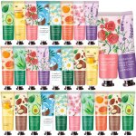 20 pack hand cream gift set - scented lotion for dry cracked hands, body - hand care moisturizing cream ...