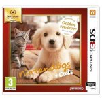 3ds sel nintendogs cats golden ret