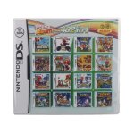 [482in1 avec bo�te] carte de cartouche de jeu vid�o de compilation 482 en 1 pour nintendo ds / 3ds / ...
