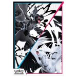 Asmodee pok�mon: coffret poster foudre noire&flamme blanch 10 min jeu de cartes a collectionner