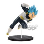 Banpresto dragon ball - figurine de collection super saiyan god vegeta 20 cm