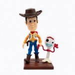 Beast kingdom - disney - mea - 012 - 2 - toy story 4 - woody & forky - 8cm