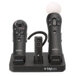 Bigben interactive triple charger - support de chargement pour commande de jeux sans fil - 3 connecteurs ...
